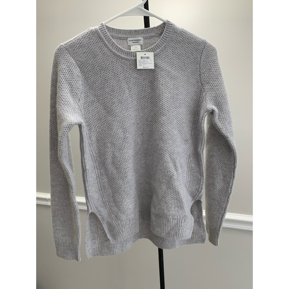 Club Monaco Gray cashmere sweater NTW